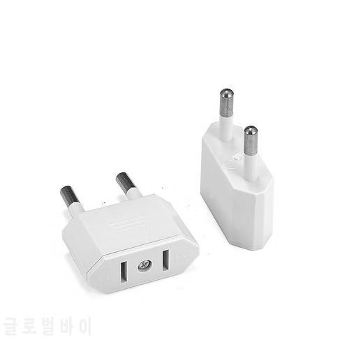 US To EU Plug Adapter American China To Euro Europe Travel Power Adapter 2pin AC Converter Type C Plug Electrical Socket Outlet