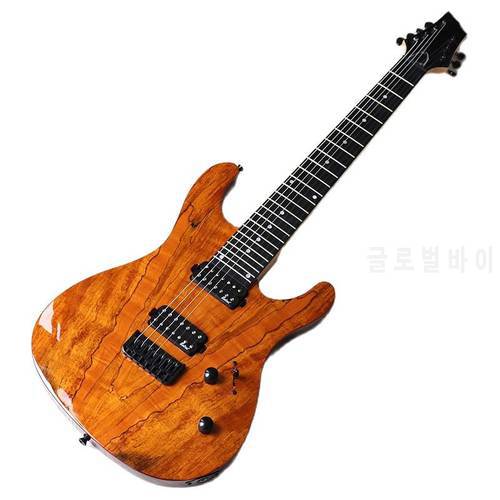 High gloss 39 inch electric guitar 6 string paulownia wood high glossy 1pcs Canada maple wood neck