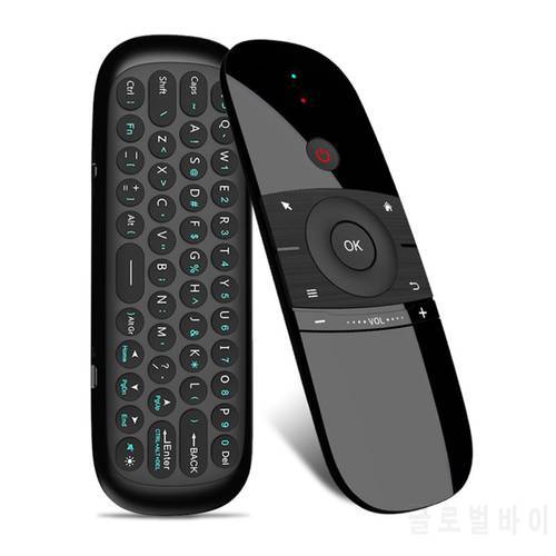 Fly Air Mouse Smart Home TV Wechip W1 Wireless Keyboard Bluetooth-compatible IR Remote Control Air Mouse For Android Box/PC/TV