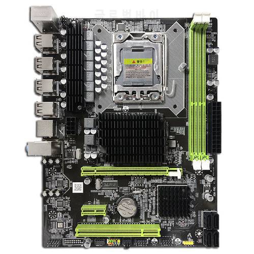 Intel X58 Chipset PC Desktop Motherboard Extreme Gaming Performance Matx LGA1366 Motherboard With Dual Channel DDR3 Up To 32GB