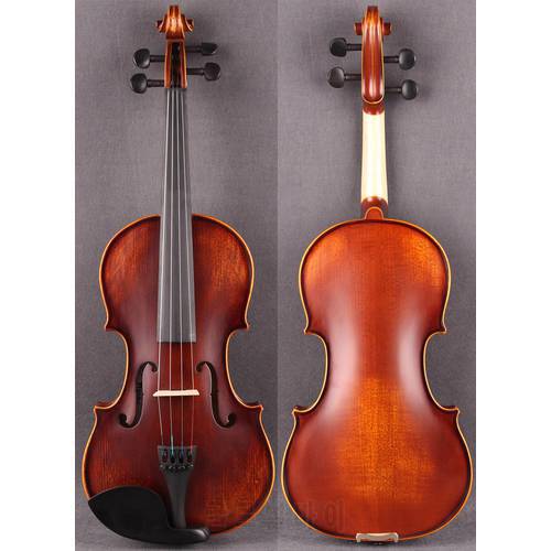 4/4 Beginner Violin Maple 3/4 Antique Matt High-end handmade violin 1/2 1/4 violin Acoustic violin Free high-end case and bow