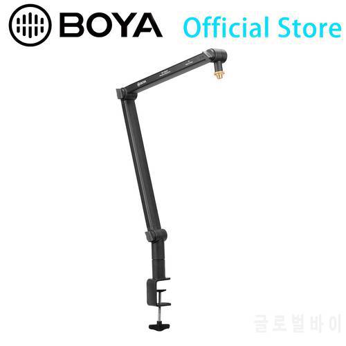 BOYA BY-BA30 BA20 Professional Microphone Boom Arm for Wireless Microphone Studio Podcasting Live Streaming Recording Youtube
