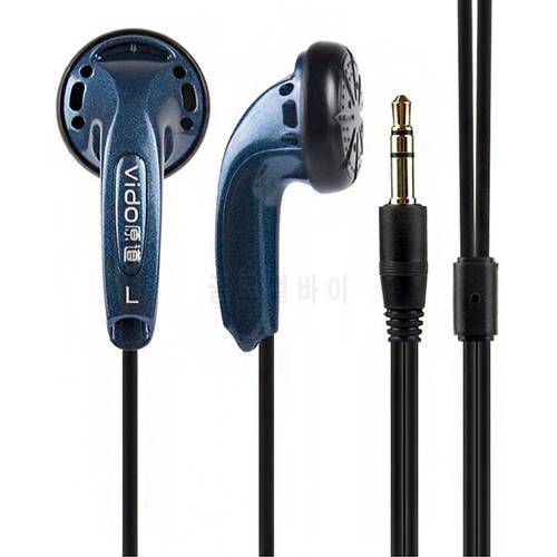 Vido Earbud In Ear Earphone Earbud Flat Head Plug Headset Bass Cheap 2021 Noise Reduction Music Headphones Stereo Game Headset