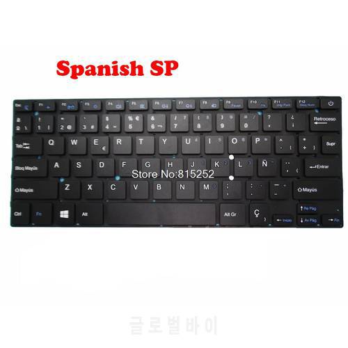 Laptop Keyboard For CX CX23200W CX23600W PRIDE-K2584 SCDY-277-4-02 277-16-05 K2919 Without Frame Black New Spain SP