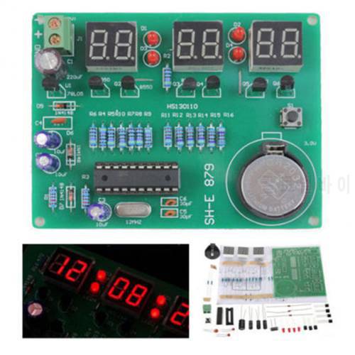 DIY Kit Module AT89C2051 6 Digital LED Display Module Electronic Clock Parts Components Car Electronics Accessories Kits