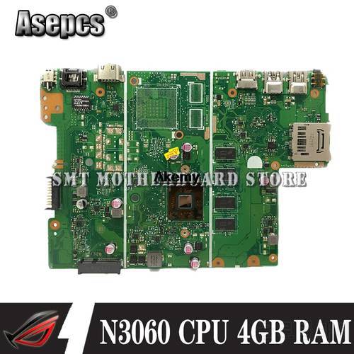 X441SA Laptop motherboard For Asus X441S X441SC F441S A441S Notebook Mainboard N3050 N3060 N3150 N3160 N3700 N3710 2GB 4GB RAM
