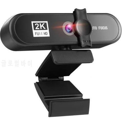 2K Streaming 1080P Webcam Built in Mic＆Cover Advanced Autofocus Web Camera for Gamer Facebook YouTube Streamer wholesales
