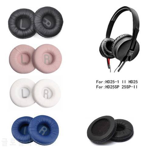 1Pair Replacement Soft Ear Pads Cushion Frog Skin Leather Earpads for HD25-1 II HD25 HD25SP 25SP-II Headset Headphones