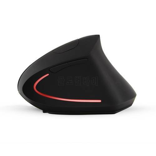 Wireless Vertical Mouse Ergonomic Optical Gaming Mice 800/1200/2000/3200 DPI USB LED Light Computer Mause Gamer With Mouse Pad