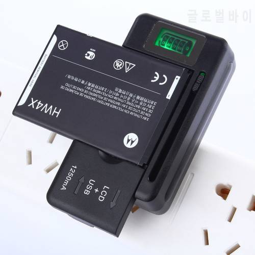 2022 Mobile Battery Charger Universal LCD Indicator Screen USB-Port For Cell Phone Chargers Battery Charging UK EU Plug