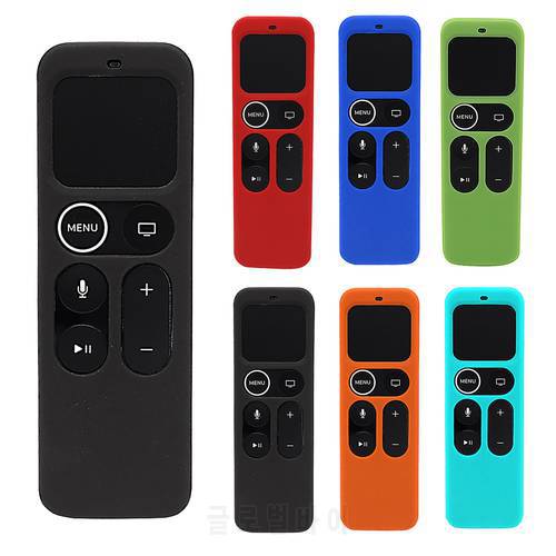 Home Remote Control Protective Case For 2021 Apple Tv 4k Dustproof Protector Durable Silicone Dwaterproof Coverp4