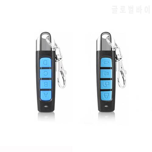 433MHZ Remote Control 4 Channe Garage Gate Door Opener Remote Control Duplicator Clone Cloning Code Car Key ABCD Type