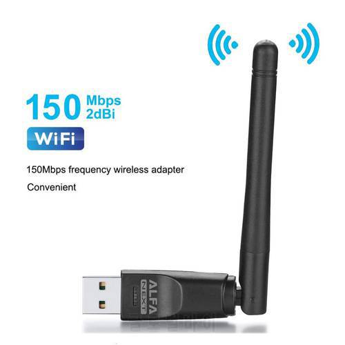 150Mbps Wireless WiFi Adapter Network Card Mini USB 2.0 Antenna PC LAN Wi-Fi Receiver Dongle 802.11 b/g/n For Laptop PC