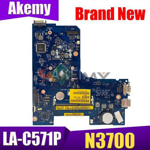 Laptop motherboard For DELL Inspiron 5452 5552 Pentium N3050 N3700 Mainboard CN-0F77J1 0F77J1 LA-C571P