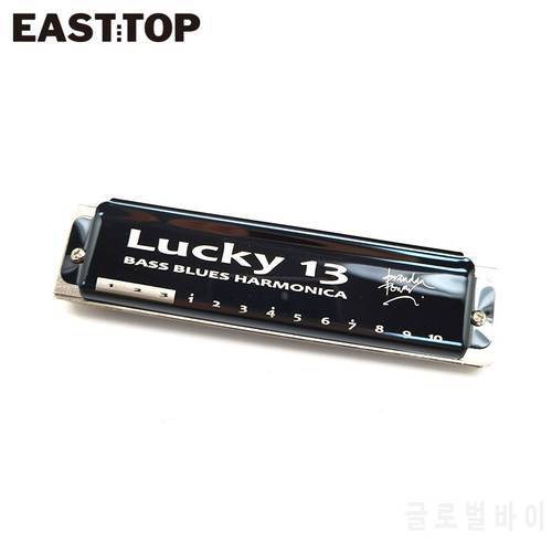 EASTTOP LUCKY 13 Harmonica 13 Holes A C Key Professional Harmonica Musical Instruments