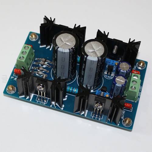 Class A shunt regulated adjustable power supply board (kit), polished preamplifier/headphone amplifier/DAC