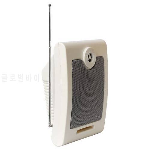 PLL 10W FM radio receiver speaker high stability for classroom campus meeting mall public broadcasting audio