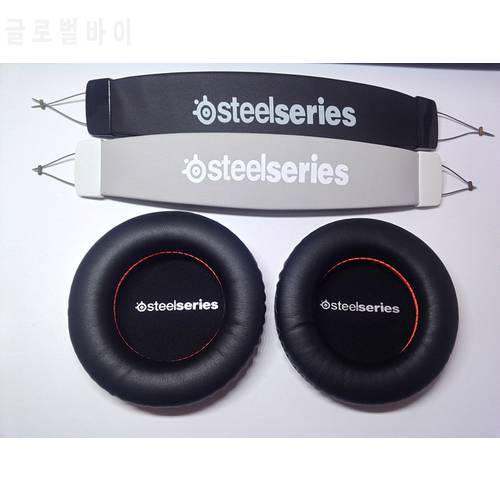 New Earpads Earmuffs Ear pads Cushion With Headband For SteelSeries Siberia V1 V2 V3 Prism Gaming Headphones Ear Pads