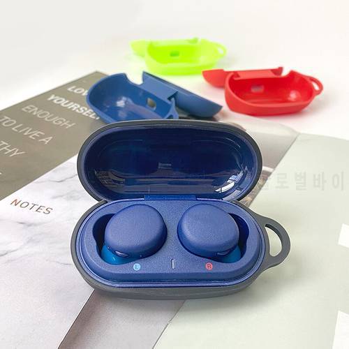 Hard Silicone Anti-Storage Cover Shell For Sony WF-XB700 Earbuds Soft Cover Colorful Case For Airdrops Hard Case