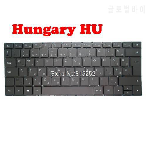 Laptop Backlit Keyboard For HUAWEI MagicBook VLR-W09 KPRC-W10L VLR-W19 KPR-W19 United States US/Turkish/Hungary/United Kingdom
