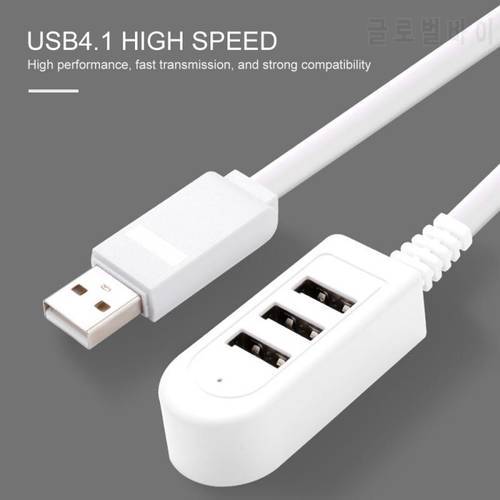 Hi-Speed Hub Adapter USB Hub Mini USB 2.0 3-Port Splitter For PC Laptop Notebook Receiver Computer Peripherals Accessories