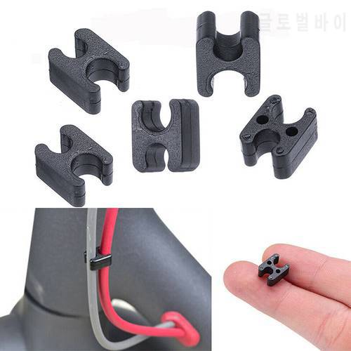 5pcs Cable Clip Organizer Clamps For Xiaomi Mijia M365 Electric Scooter Skateboard Data Telephone Line Winder