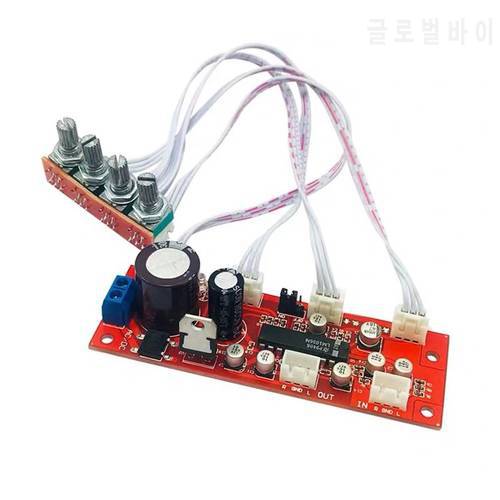 LM1036 Preamp Tone Conrtol Pre amplifier Audio Tone Preamplifier Board Balance Equalizer