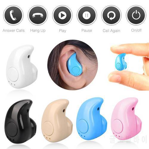 Portable Wireless In-ear Earphone Hands Free Earphones Blutooth Stereo Auriculares Earbuds Bass Bluetooth-compatible Headset