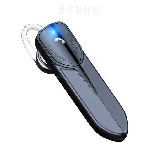 New Single Bluetooth Headset In-ear Stereo Earbuds Long Standby Business Wireless Earphones Sports Handsfree Headset With Mic