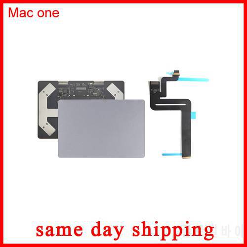Original New Space Gray Color A1932 Trackpad For Macbook Air 13.3&39&39 A1932 Touchpad Trackpad With Cable 2018 Year