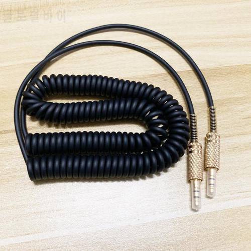 3.5mm Replacement Audio AUX Cable Coiled Cord for Marshall Woburn Kilburn II Speaker Male to male Jack for jbl go2 go 2/3 go3