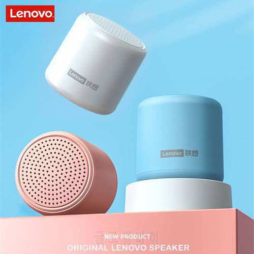 Lenovo L01 TWS Bluetooth Speaker Portable Outdoor Loudspeaker Wireless Mini Column Stereo Music Surround Bass Box Mic Waterproof