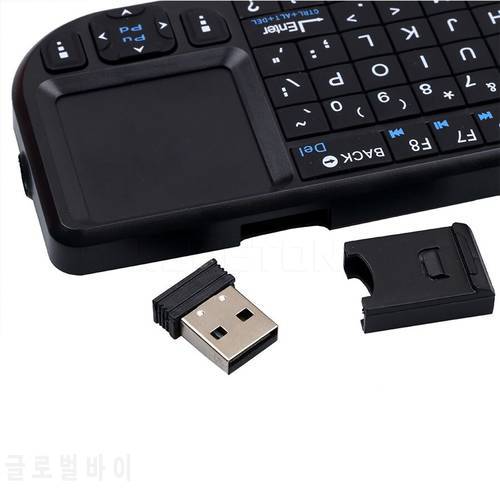 Mini 2.4G RF wireless keyboard 3 in 1 new keyboard with touchpad mouse suitable for PC notebook smart TV box