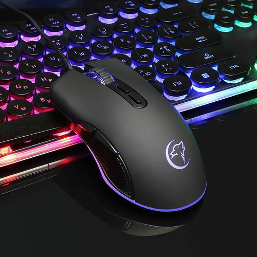 YWYT G830 7-Buttons 3200DPI 4-Color Led Backlit Wired Gaming Mouse USB Wired optical Gaming Mouse Mice For PC Laptop Computer
