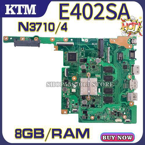 Notebook Mainboard For ASUS E402SA E402S E502SA E502S X502SA F502SA L502SA L402SA Laptop Motherboard N3050/N3060 N3710 2G/4G/8G