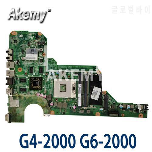 For HP G4-2000 G6-2000 G7-2000 Laptop Motherboard Mainboard DA0R33MB6F1 DA0R33MB6F0 Motherboard 680569-001 680569-501 680568-001