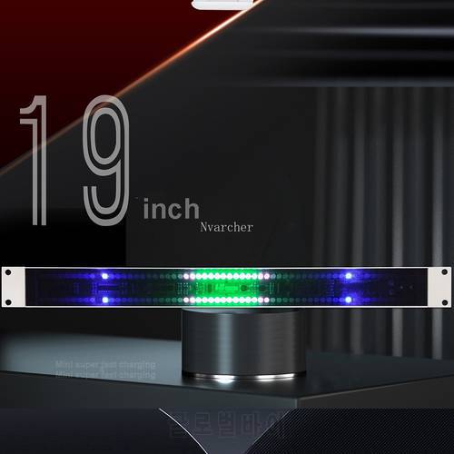 Nvarcher 120 LED Level Indicator Stereo Sound Control Audio USB Music Spectrum Electronic VU Meter LED Music Rhythm Volume