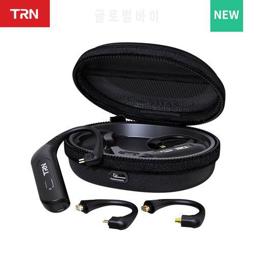 TRN BT30 TWS Wireless Bluetooth Upgrade Cable Module Earhook 5.2 Bluetooth Qualcomm Headset APT-X 2PIN\MMCX PIN Cable