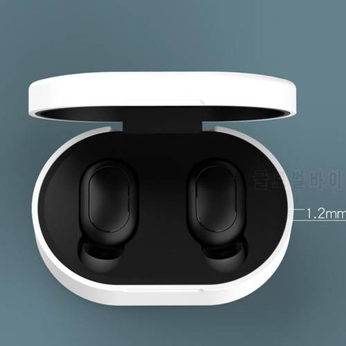 Silicone Earphone Cover For Xiaomi Redmi Airdots 2 Earplug Protective Cover For Airdots S Blue-tooth Compatible Earphones