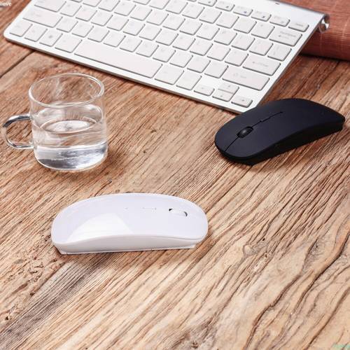 Ergonomic Mouse Wireless 1600DPI USB Optical Ultra-Thin Wireless Computer Mouse,Mouse Free Shipping For Gaming Laptops Computer
