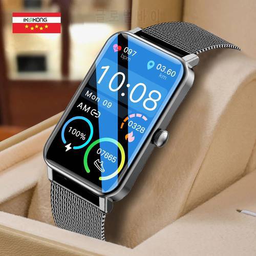 2022 New Sports Smart Watch Men Women 1.57-inch Full Touch Fitness Tracker IP68 Waterproof Smartwatch For Huawei Xiaomi Phone