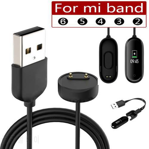 696 Charger Cable For Xiaomi Mi Band M5 M6 3 4 Mi Band 5 Smart Bracelet Charger Xiaomi Band 2 Charging Cable USB Charger Adapter