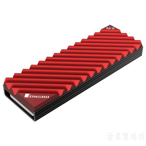 Jonsbo Radiator Cooling Pad m.2 2280 Solid-State Disk Radiator Aluminum Radiator Cooling Pad m2 Desktop Cooling Pad