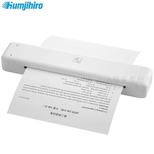 Mobile A4 Printer Bluetooth Portable Printer MT800Q Wireless Printing for Business Documents Contract Files Home Printer