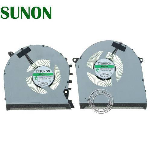 Laptop CPU GPU Cooling Fan MG75091V1-1C010-S9A MG75091V1-1C020-S9A 4Pin for HP OMEN 17-CB TPN-C144 GTX 1660 Graphics card