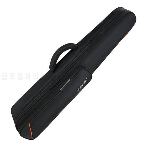 Saxophone Storage Bag with Flute Head Bag Waterproof Straight Sax Clarinet Backpack Durable Bag Case