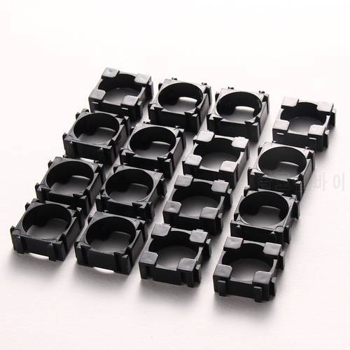 100-500PCS 18650 Battery Safety Anti Vibration Holder Cylindrical Bracket 22mm Li-ion Cell Storage Lithium Battery Support Stand