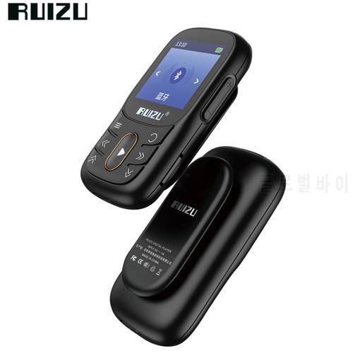 RUIZU X68 Sport Bluetooth MP3 Player Mini Clip Hifi Music Player Support TF Card With FM Radio,Recording,E-Book,Video,Pedometer
