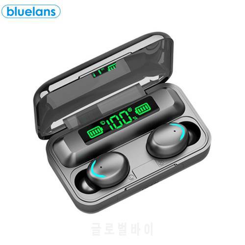 F9-5C TWS Bluetooth 5.0 Rechargeable Wireless Earphones Touch Control Active Noise Reduction High-Definition Call With Mic