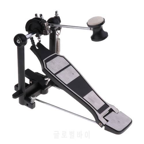 Heavy-duty Drum Pedal with Drum Beater Single Chain Drive Set Percussion Replacement Parts Percussion Instrument Accessories